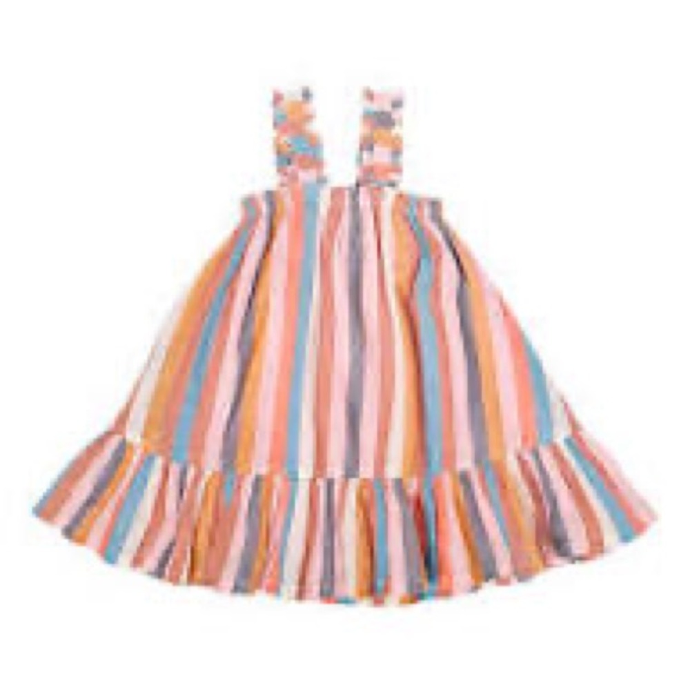 Pink Chicken Vintage Stripe Emma Dress sz 4